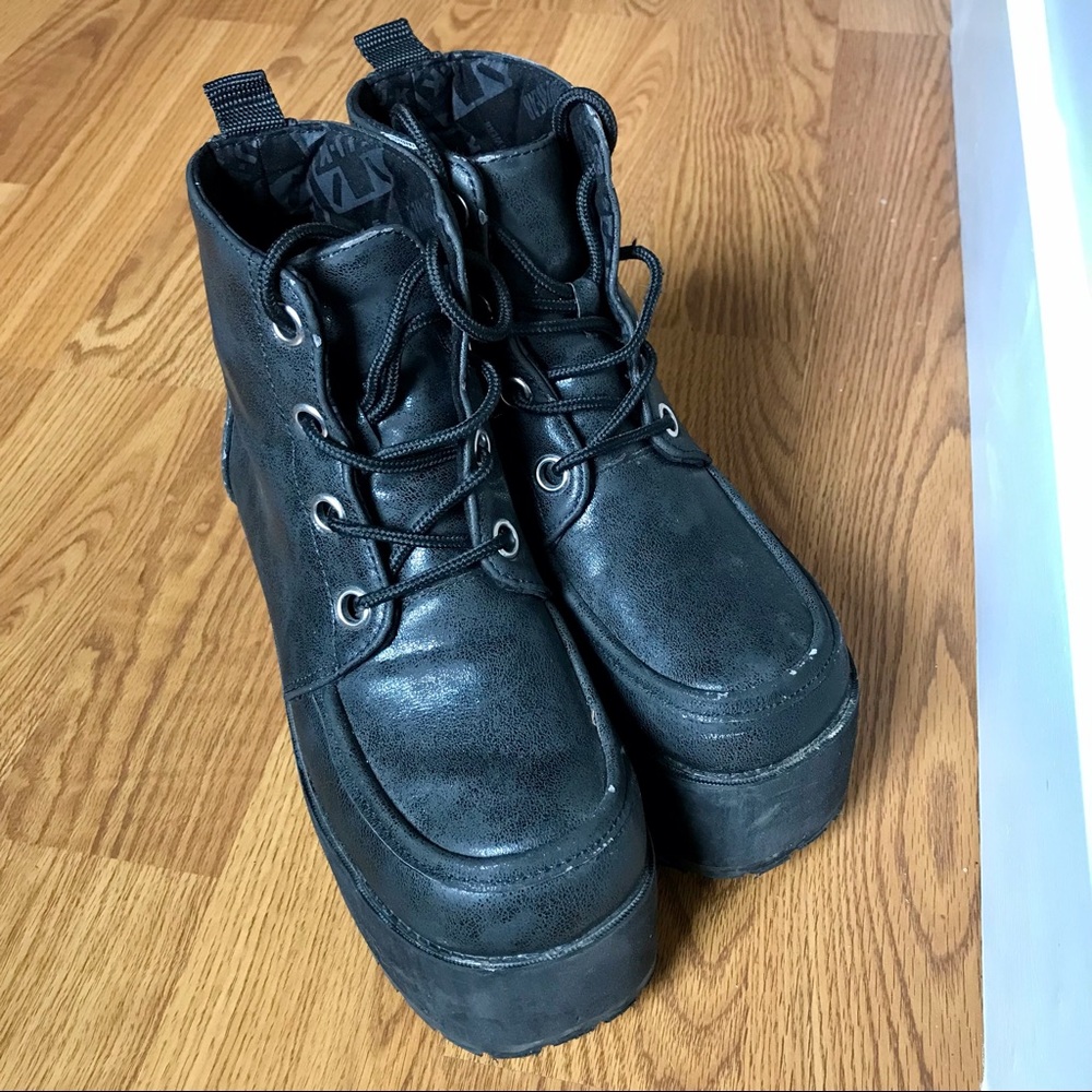 TUK Nosebleed Boot - Vegan, Black